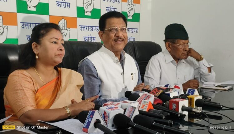 प्रधानमंत्री के चुनावी दौरे से पहले कांग्रेस ने खड़े किए सवाल और मांगा जवाब, प्रधानमंत्री का देवभूमि से लगाव का दावा केवल जुमला -सूर्यकांत