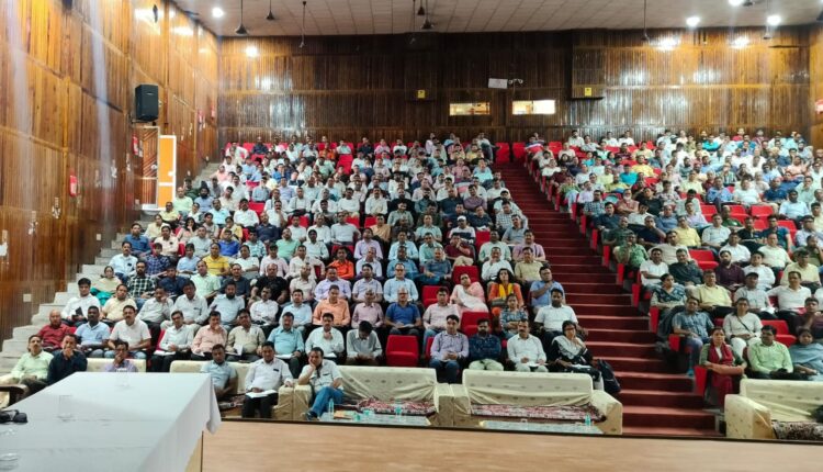 4 जून को होने वाली मतगणना के लिए 846 कार्मिकों को दिया गया प्रशिक्षण