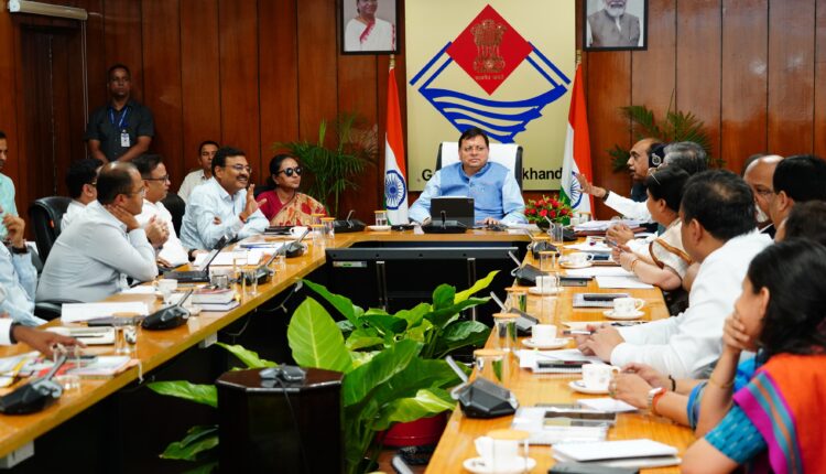 CM Dhami took a meeting in the secretariat regarding preparations to implement UCC in the state.