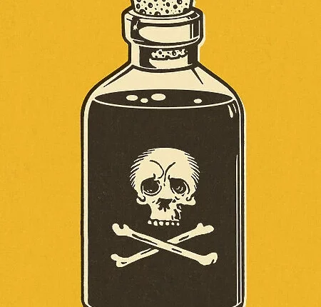 Troubled by demanding money illegally, a man tried to commit suicide by drinking poison.