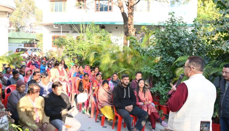 Cabinet Minister Ganesh Joshi appeals for protest march to protect human rights of Hindu minorities in Bangladesh