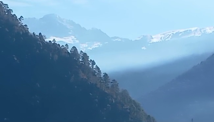 Fire broke out in the forests of Tungnath valley.
