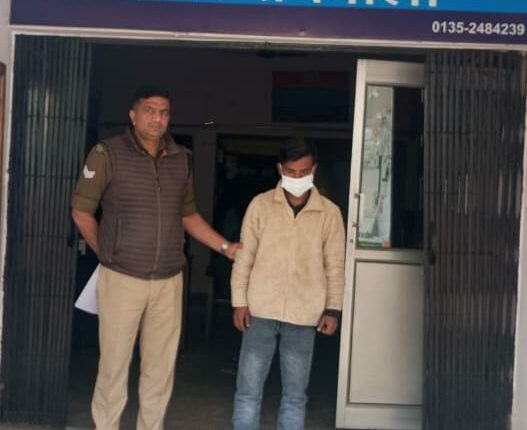 The accused wanted under POCSO Act was arrested and sent behind the bars.