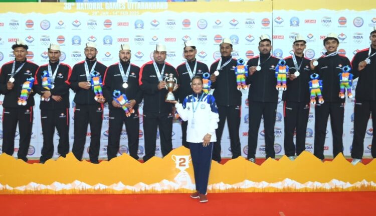 Uttarakhand wins silver and bronze medals in netball in 38th National Games