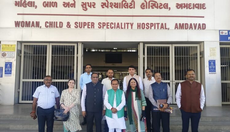 Health Minister Dr. Dhan Singh Rawat's visit to Ahmedabad Special arrangements will be made for the treatment of child heart patients