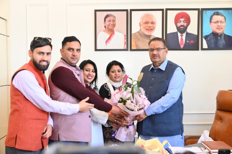 Upanal employees met Minister Ganesh Joshi, expressed gratitude for the decision to increase the immediate assistance amount
