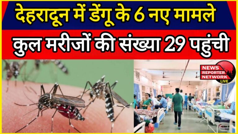 6 new cases of dengue in Dehradun, total number of patients reaches 29
