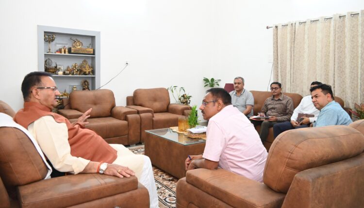 Nimbuwala road widening work should start only after undergrounding the electric lines Cabinet Minister Ganesh Joshi