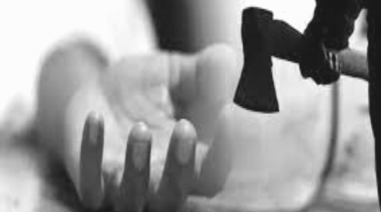 Almora Son killed elderly mother with an axe, revenue team arrived before secret funeral, accused arrested