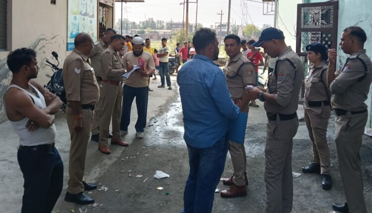 Dehradun Police's strict verification drive More than 1700 tenants checked