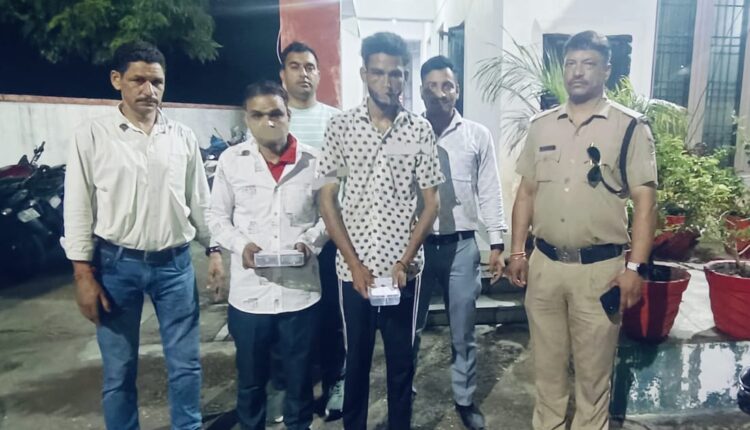 Drugs Free Devbhoomi Campaign Two smugglers arrested with smack worth 33 lakhs, supply network was from Bareilly