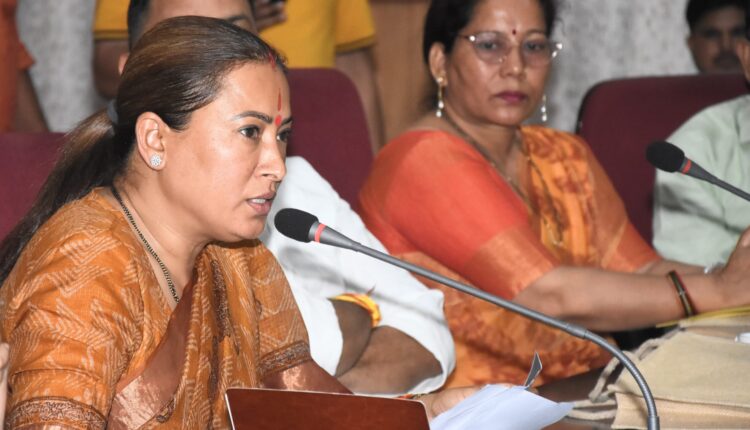 Public interest should be the top priority in development works Cabinet Minister Rekha Arya