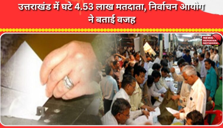Uttarakhand saw a decline of 4.53 lakh voters, the Election Commission explained the reason.