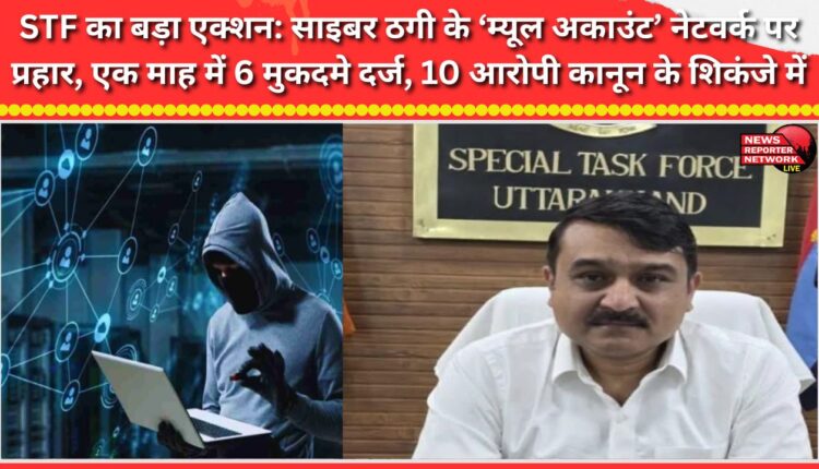 Major STF crackdown Strike against cyber fraud ‘mule account’ network; 6 cases registered in a month, 10 accused apprehended.