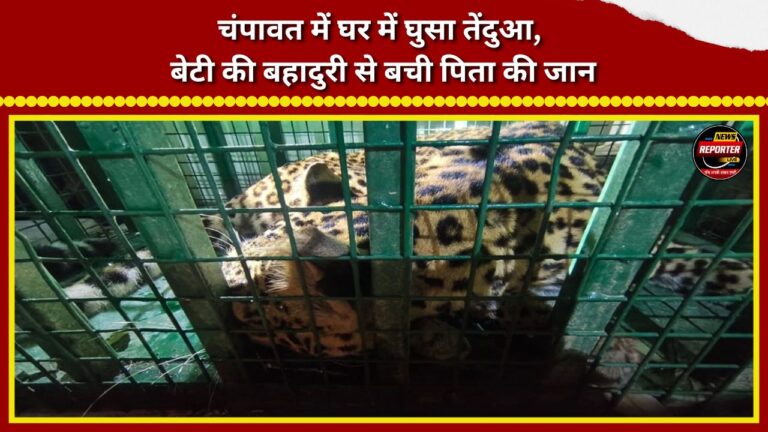 Leopard enters house in Champawat; father's life saved by daughter's bravery.
