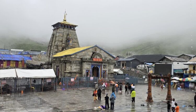 A massive surge of devotion was witnessed at Kedarnath Dham on the last Monday of Sawan, with over 1.445 million pilgrims arriving.