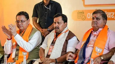 Nitin Navin launches a scathing attack on the Congress in Haldwani; gives party workers the ‘Win the booth, win the election’ mantra for 2027.