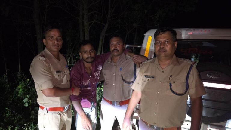 Police encounter in Happy murder case: one criminal killed, another absconding.