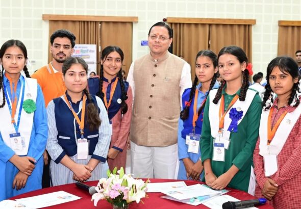 Government school students in classes 10 and 12 will receive tablets; a 'Knowledge Bank' will be set up in Uttarakhand.