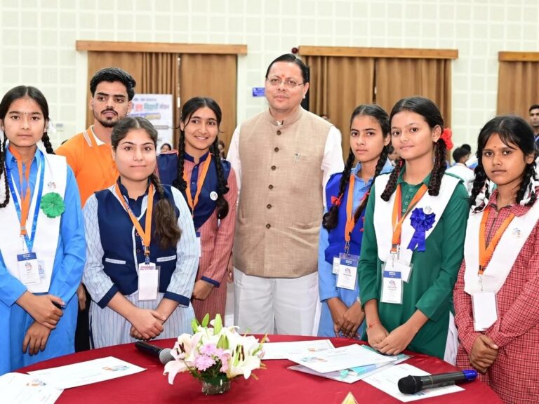 Government school students in classes 10 and 12 will receive tablets; a 'Knowledge Bank' will be set up in Uttarakhand.