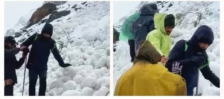 179 mountaineers stranded in Uttarakhand; rescue to be carried out using 8 helicopters.