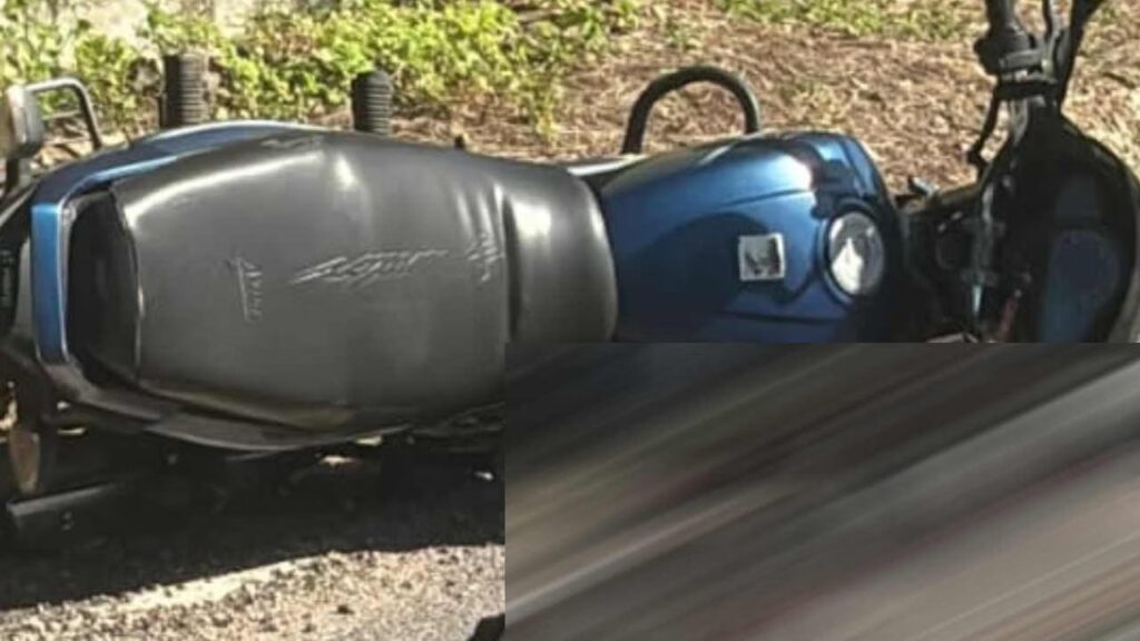 Driver dies in violent collision between car and bike in Rudraprayag.