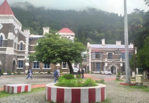 Live demo of the Uttarakhand Police portal in the High Court.