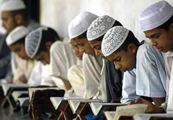 Government cracks down on madrasas; 107 unrecognised madrasas shut down.