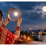Clouds may hinder the sighting of the moon on Karwa Chauth; an alert for rain and strong winds has been issued for Chandigarh.