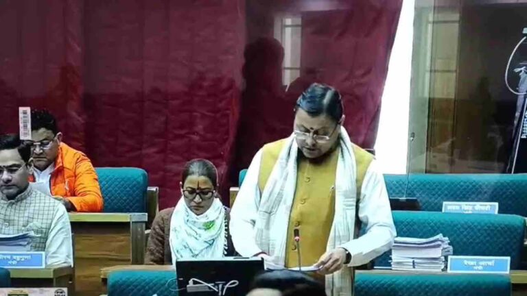 Gairsain Assembly Session: Focus on new schemes in the supplementary budget; CM Dhami responds to opposition's protest