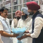 KC Venugopal arrives in Chandigarh ahead of Rahul Gandhi's Punjab visit; discussions to be held on preparations for the 2027 elections.