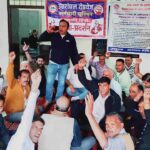 Roadways employees launch a protest, announcing a phased agitation over several demands, including a salary of Rs 30,447.